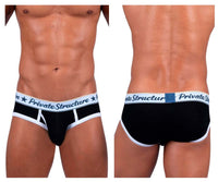 Classic Mid Waist Mini Black Brief - view 1