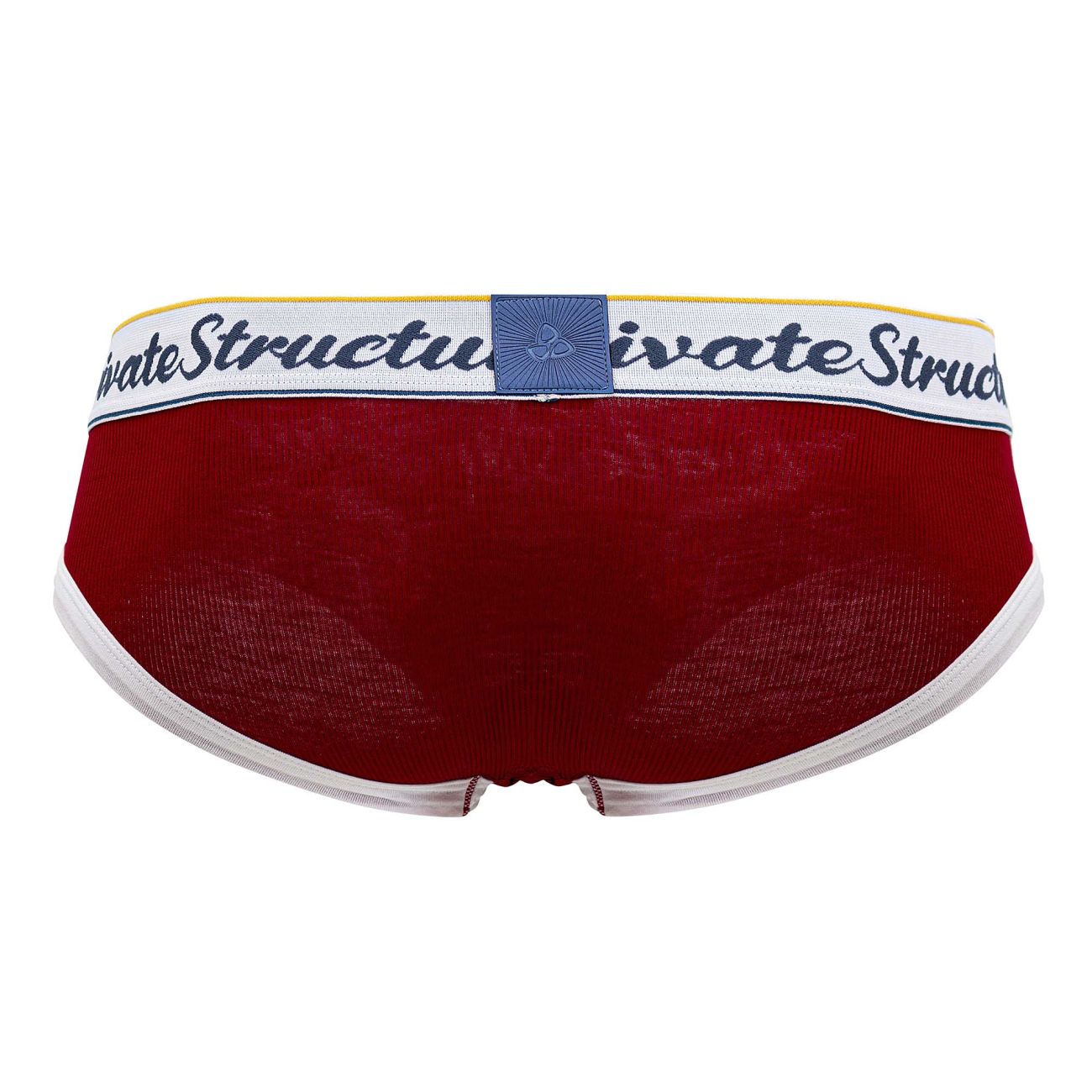 Private Structure Men's Underwear SCUS4529 Classic Mid Waist Mini Briefs Color Red
