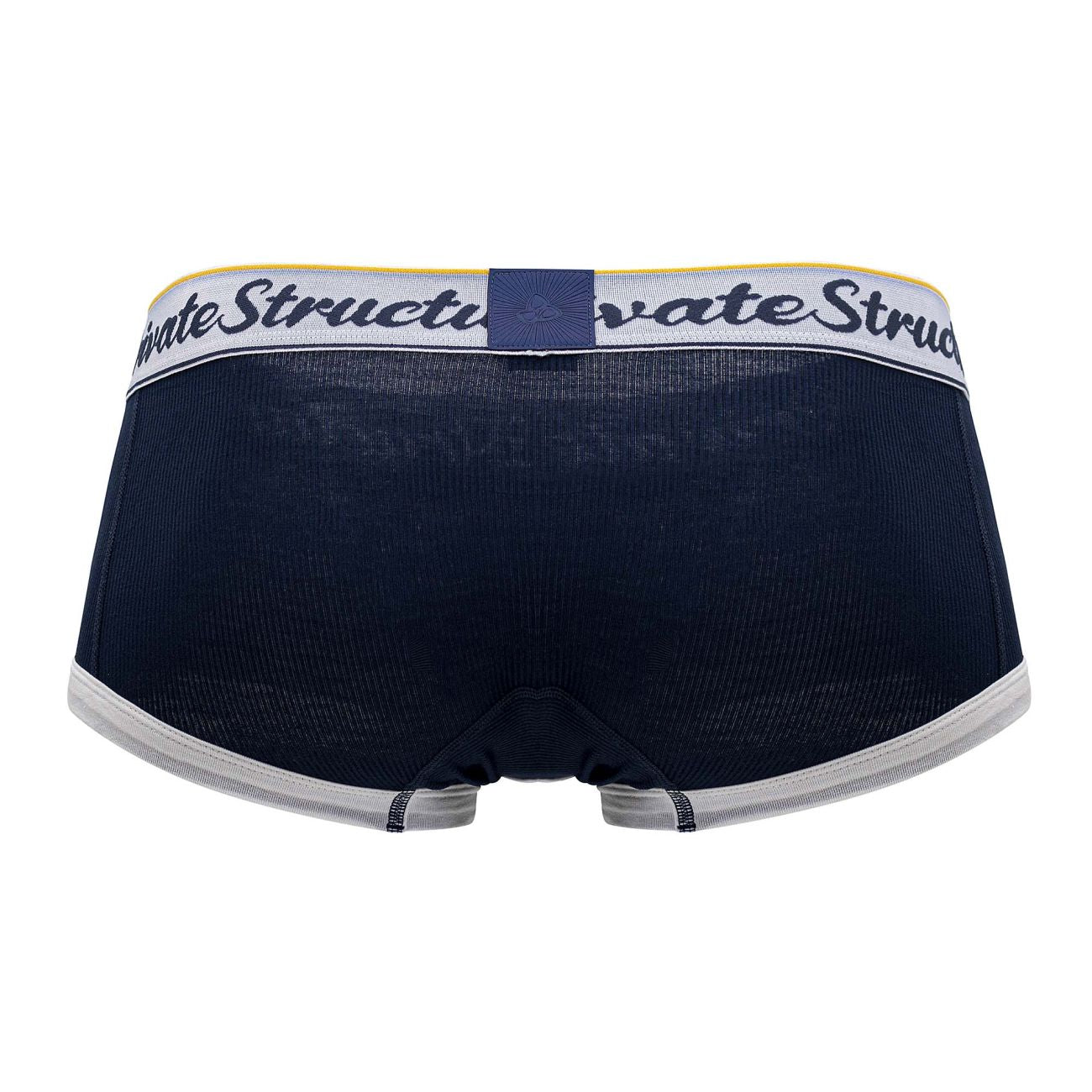 Private Structure Men's Underwear SCUS4530 Classic Mid Waist Trunks Color Navy