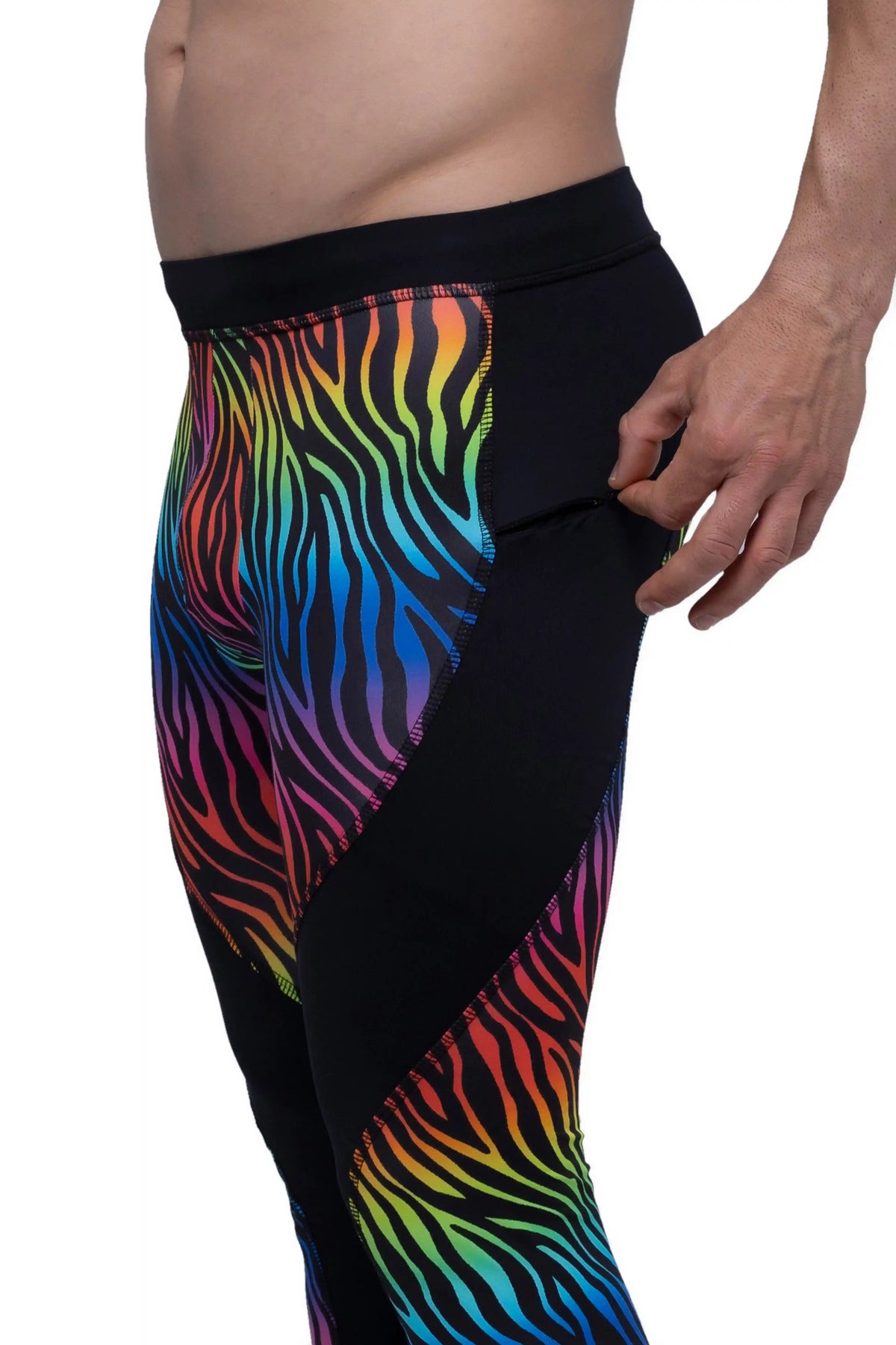 Pride Rainbow Tiger Meggings | MEN Meggings | Matador Meggings | OUTFAIR | OUTFAIR