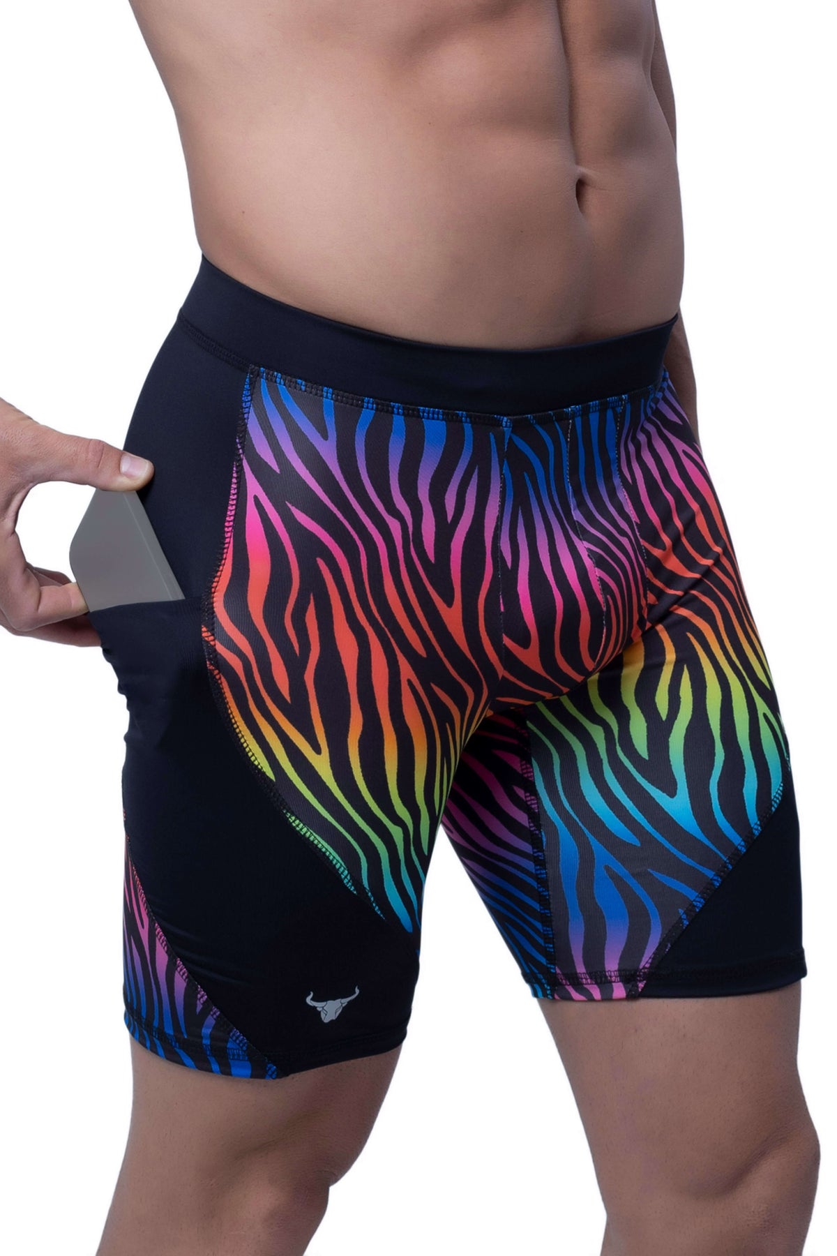 Pride Rainbow Tiger Shorts | MEN Shorts | Matador Meggings | OUTFAIR | OUTFAIR