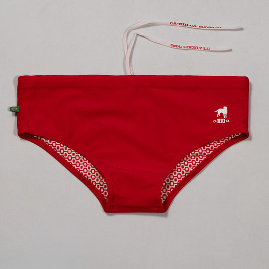 Low Rise Solids Cut Sunga - Male Bathing Suit