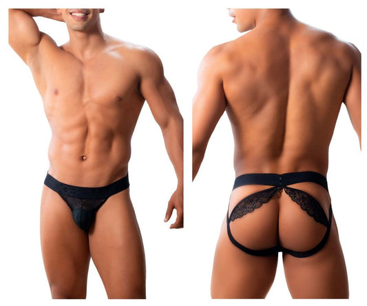 Roger Smuth RS005 Men's Underwear Jockstrap Color Black