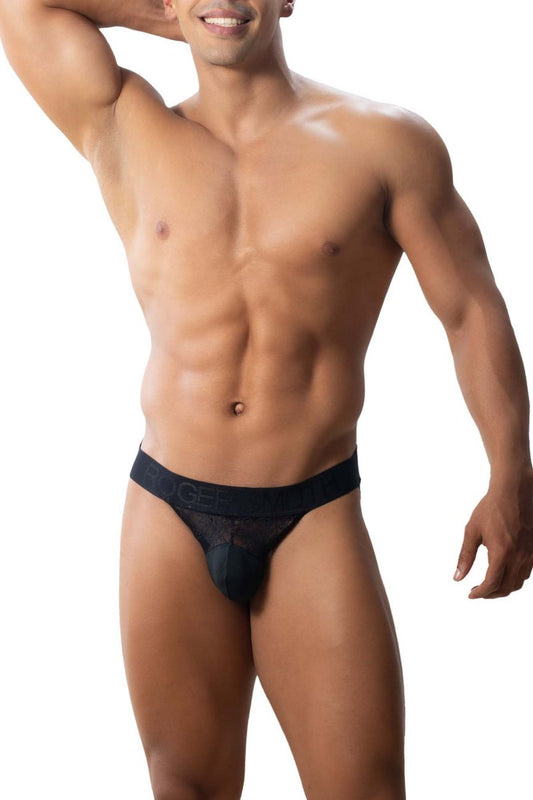 Roger Smuth RS005 Men's Underwear Jockstrap Color Black