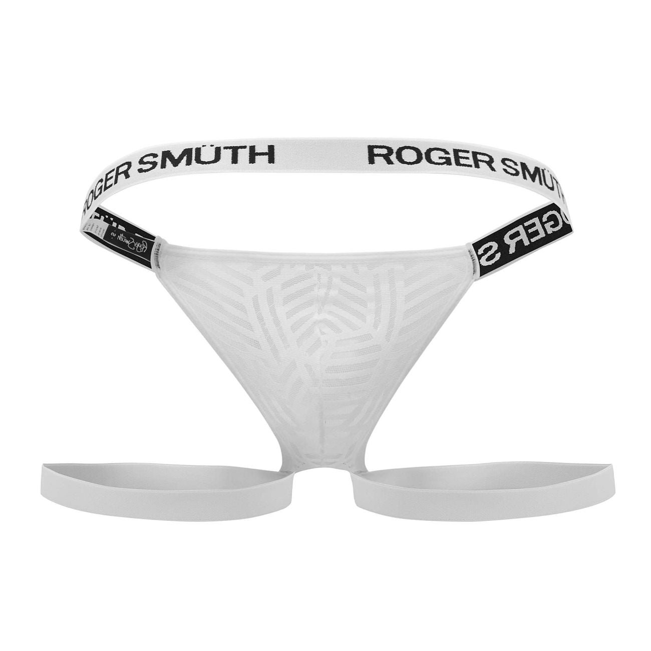 Roger Smuth RS071 Men's Underwear Jockstrap Color White