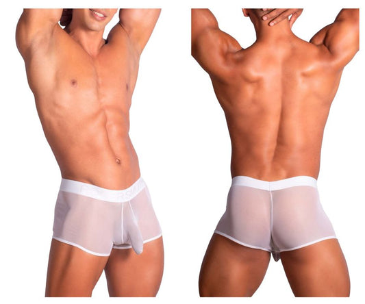 Roger Smuth RS072 Men's Underwear Trunks Color White