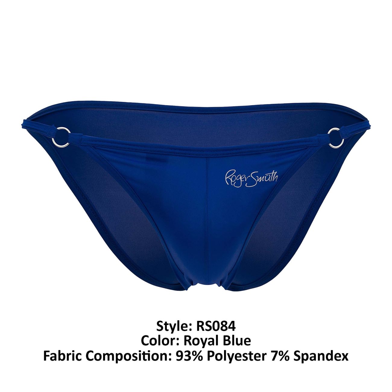 Roger Smuth RS084 Men's Underwear Bikini Color Royal Blue