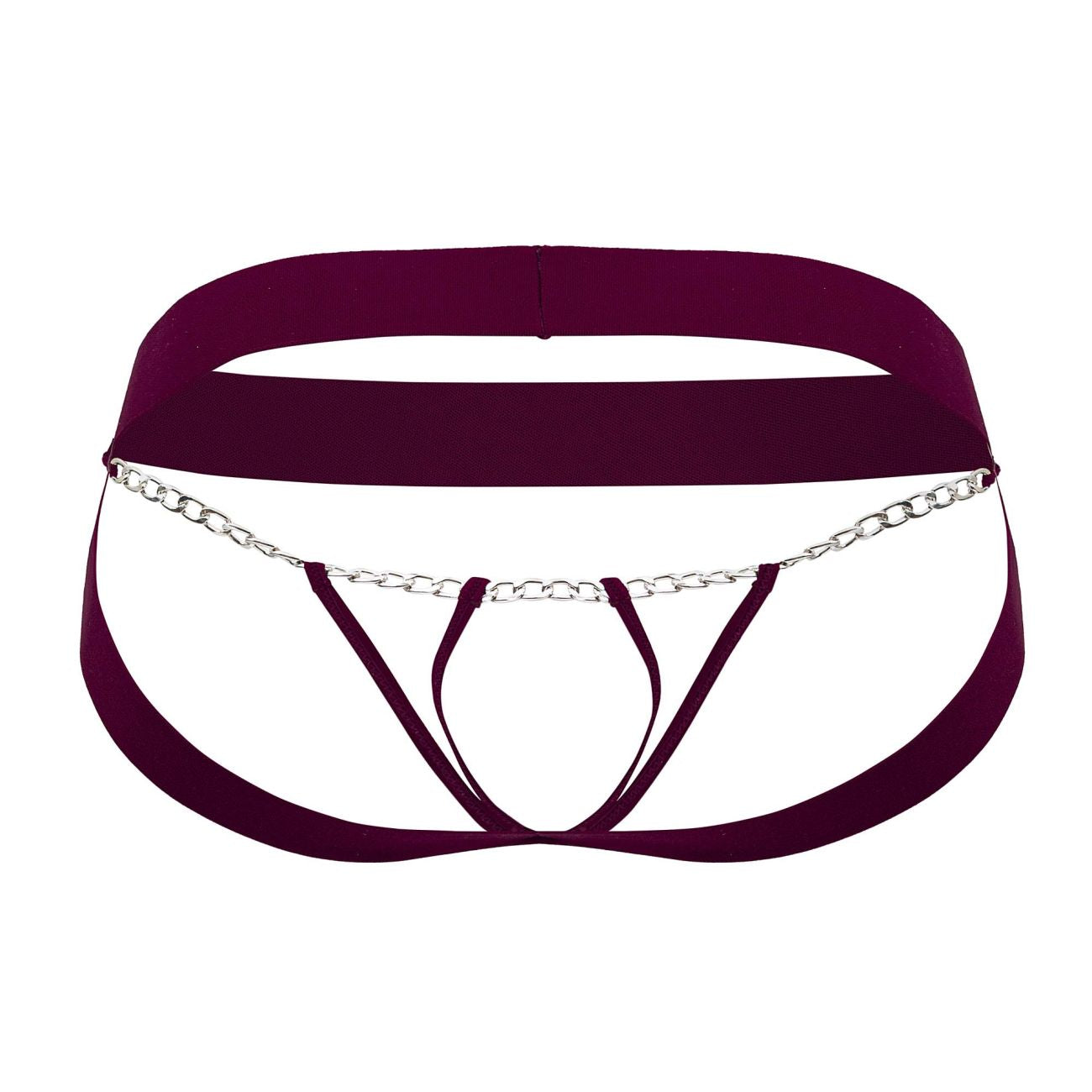 Roger Smuth RS086 Men's Underwear Jock-Thong Color Burgundy