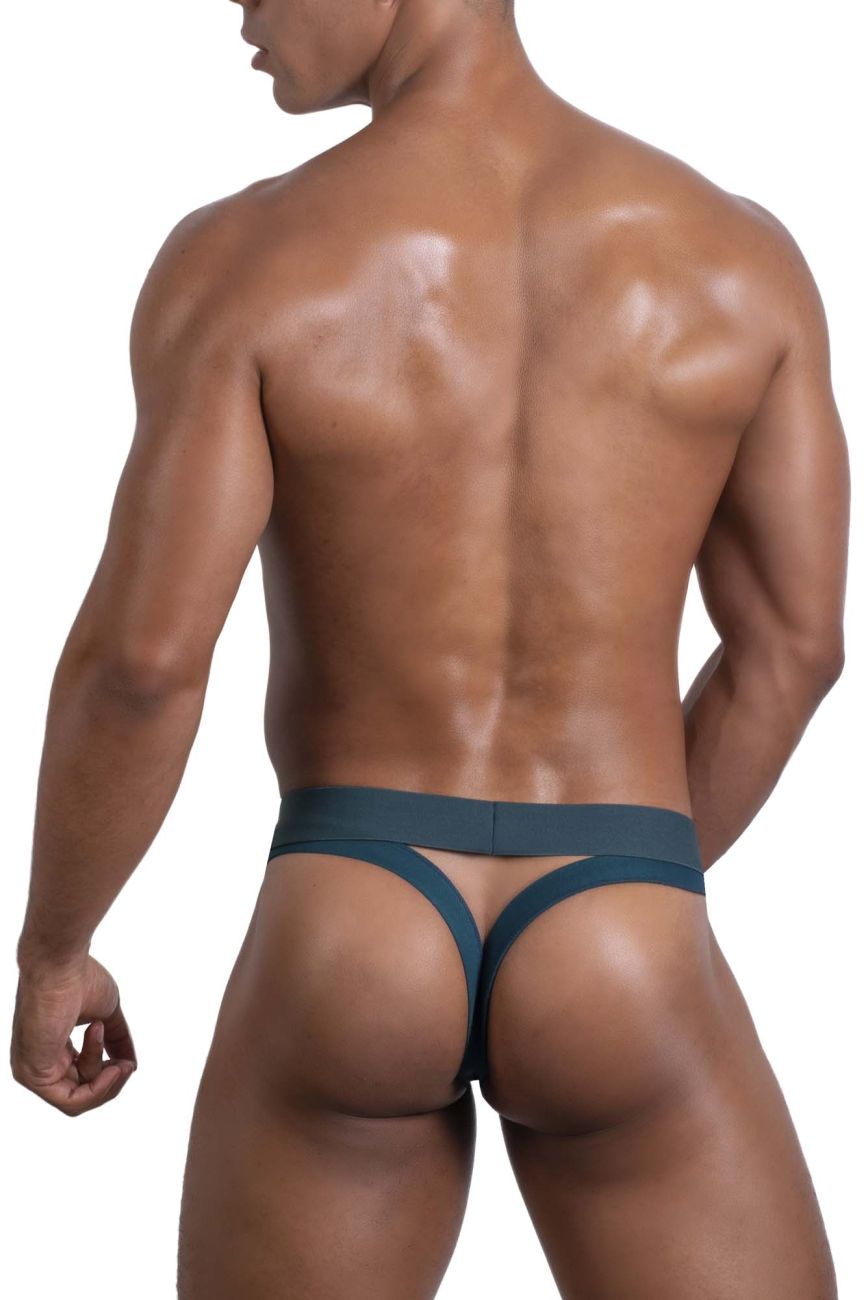 Roger Smuth RS086 Men's Underwear Jock-Thong Color Green