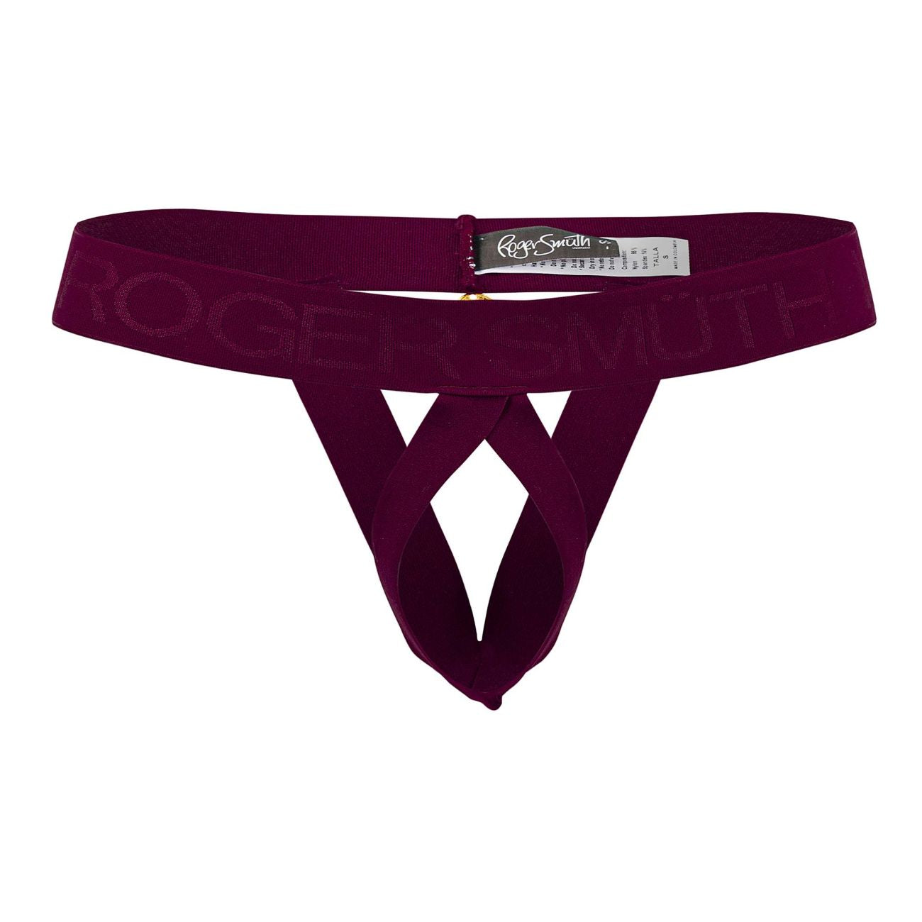 Roger Smuth RS087 Men's Underwear Ball lifter Color Burgundy