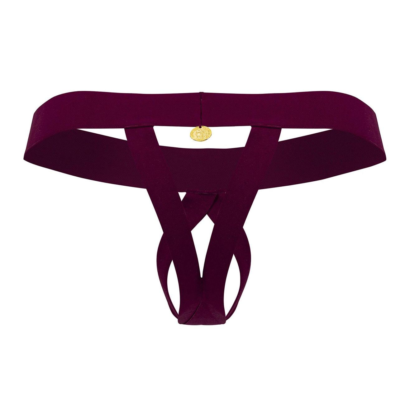 Roger Smuth RS087 Men's Underwear Ball lifter Color Burgundy
