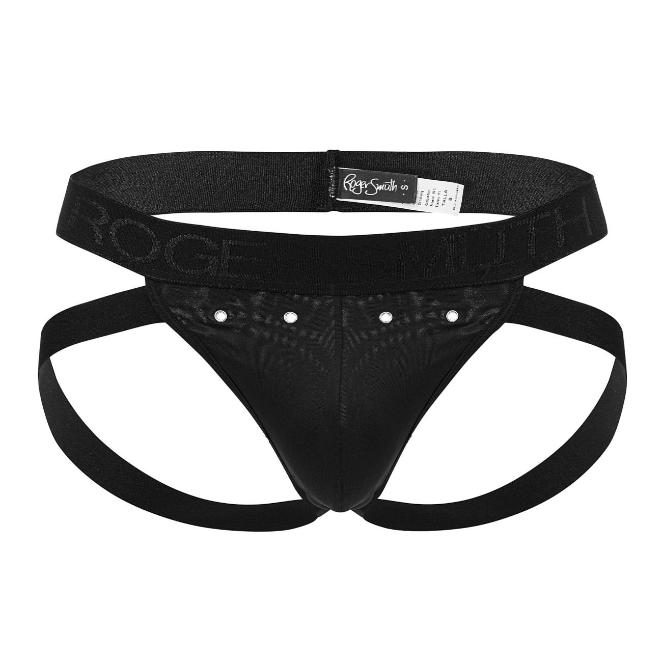 Roger Smuth RS088 Men's Underwear Jock-Thong Color Black