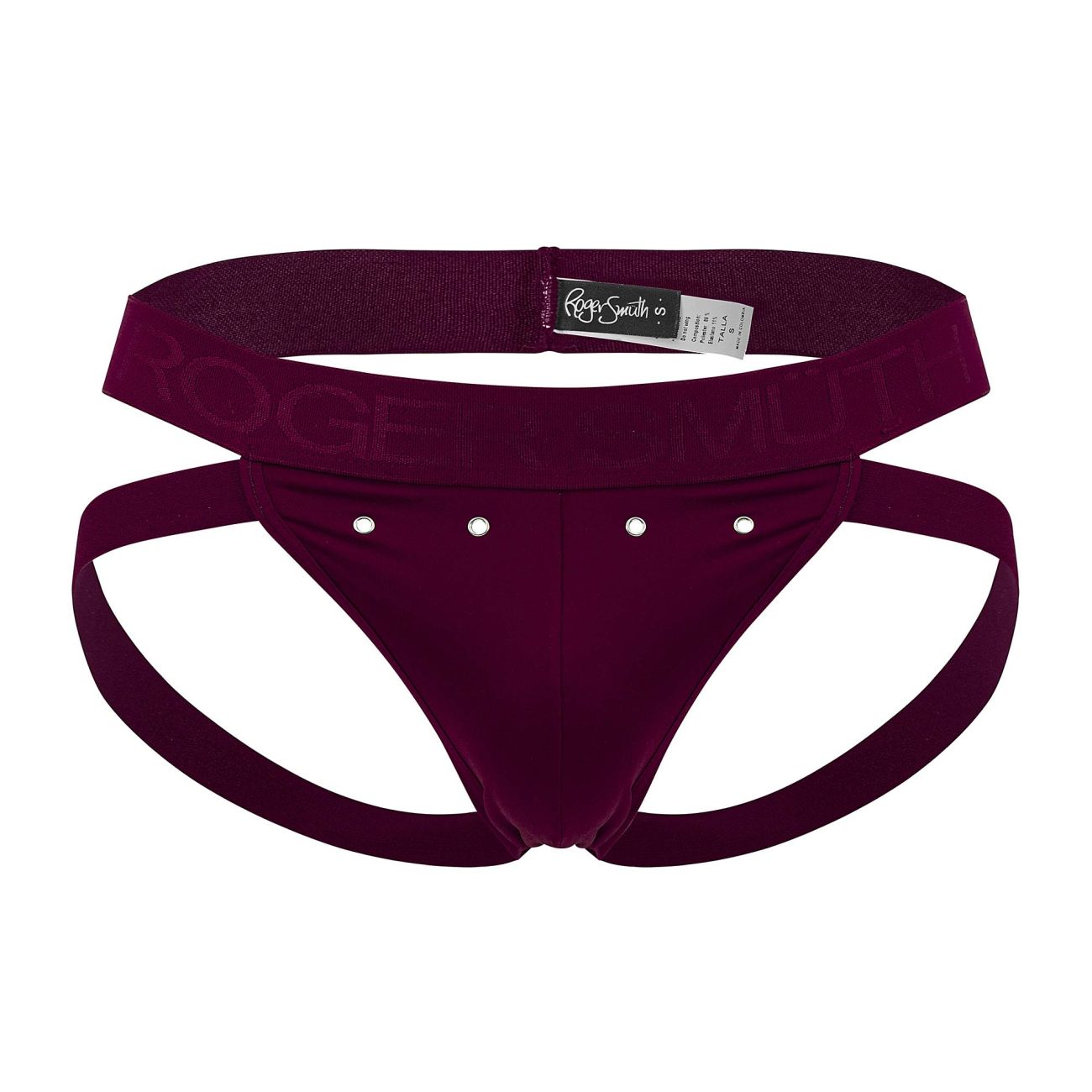 Roger Smuth RS088 Men's Underwear Jock-Thong Color Burgundy