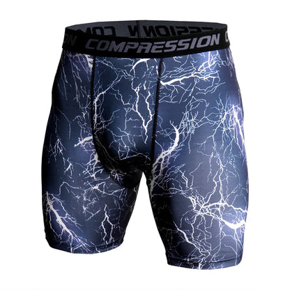 Camo Pixel Compression Shorts
