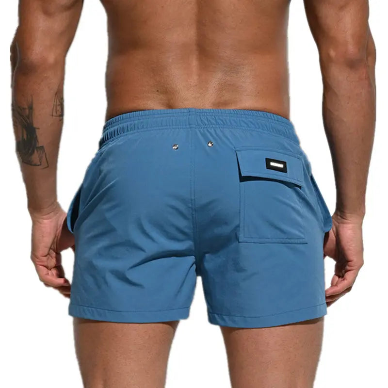 Solid Swim Shorts