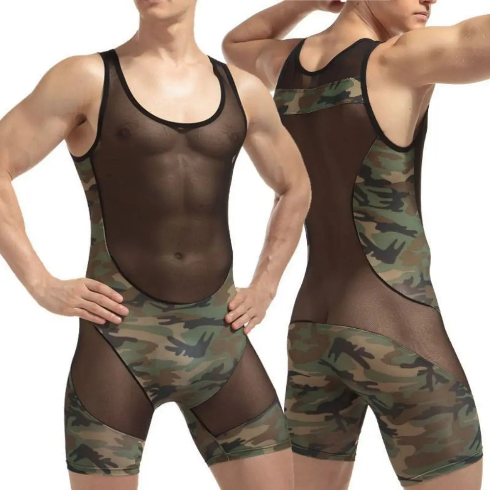 Military Wrestling Singlet