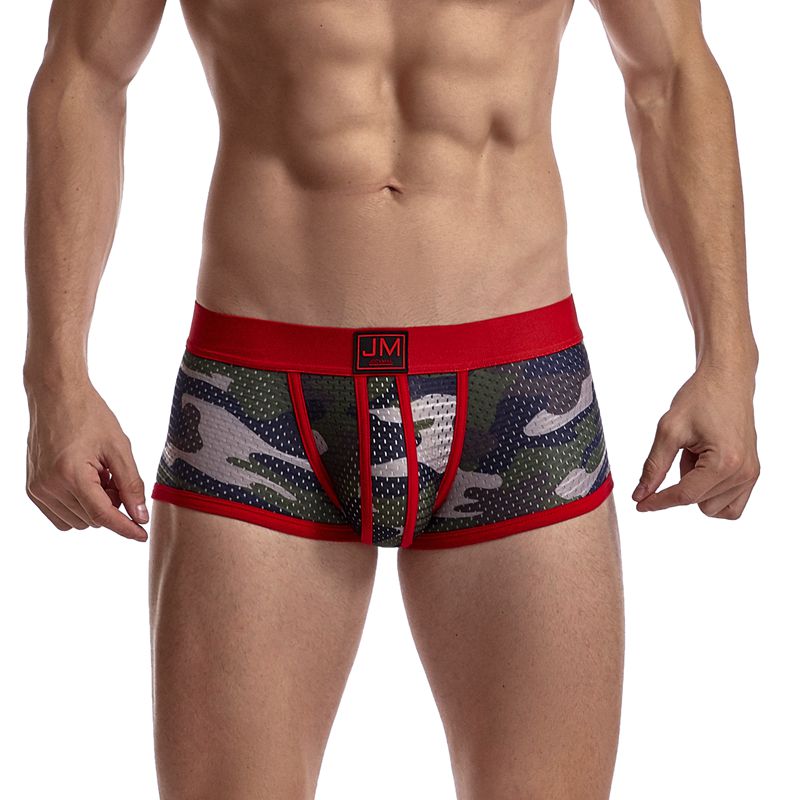 Jockmail Camo Mesh Trunks