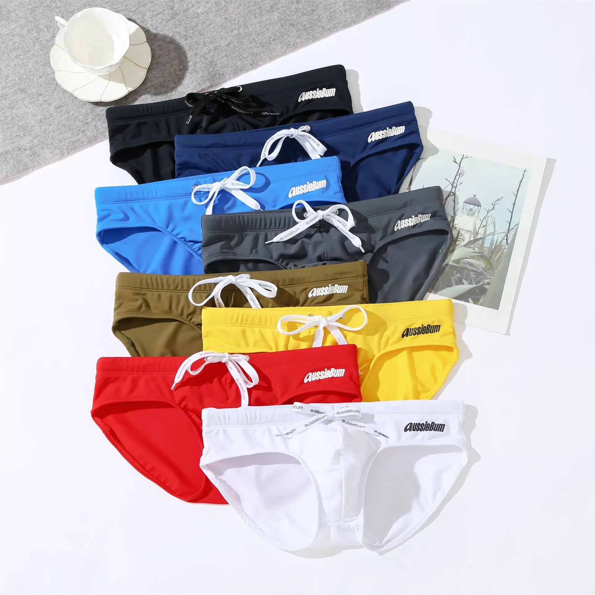 Aussie Solid Swim Briefs