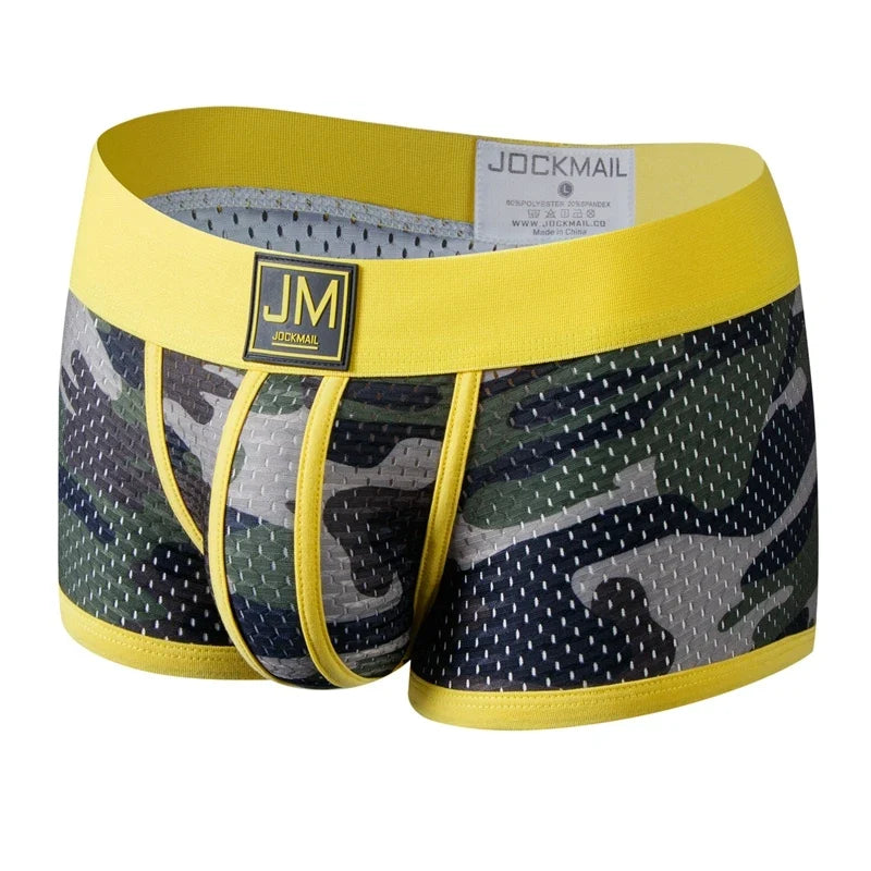 Jockmail Camo Mesh Trunks