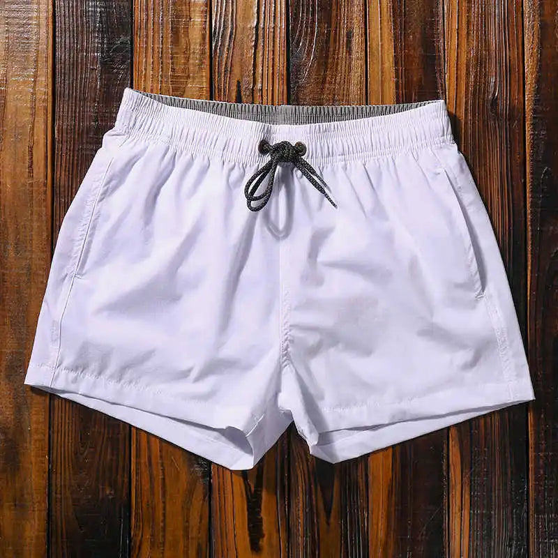 Solid Swim Shorts