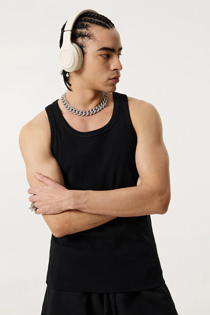 Summer Tank Top – Minimalist, Loose-Fit Workout Vest
