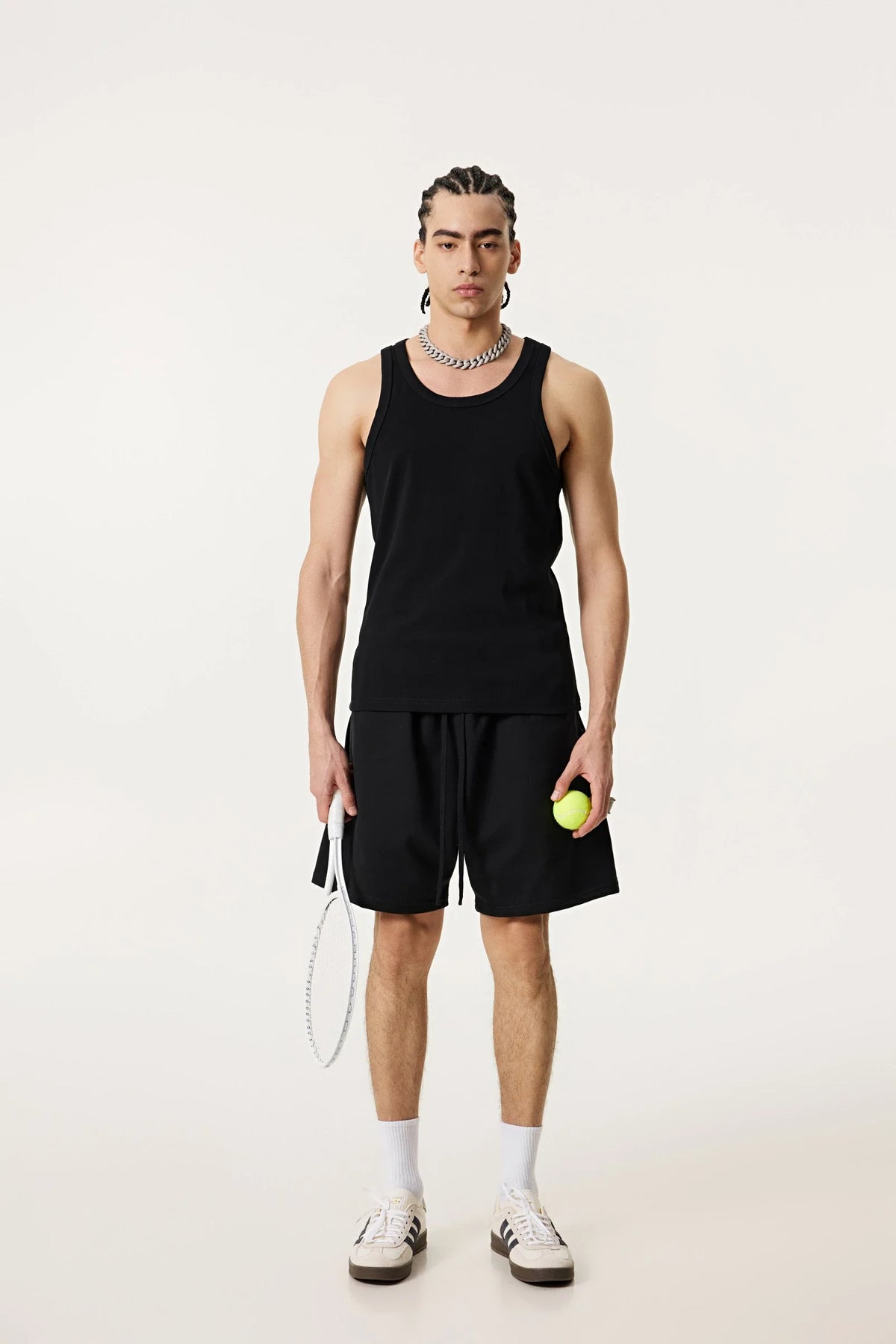 Summer Tank Top – Minimalist, Loose-Fit Workout Vest