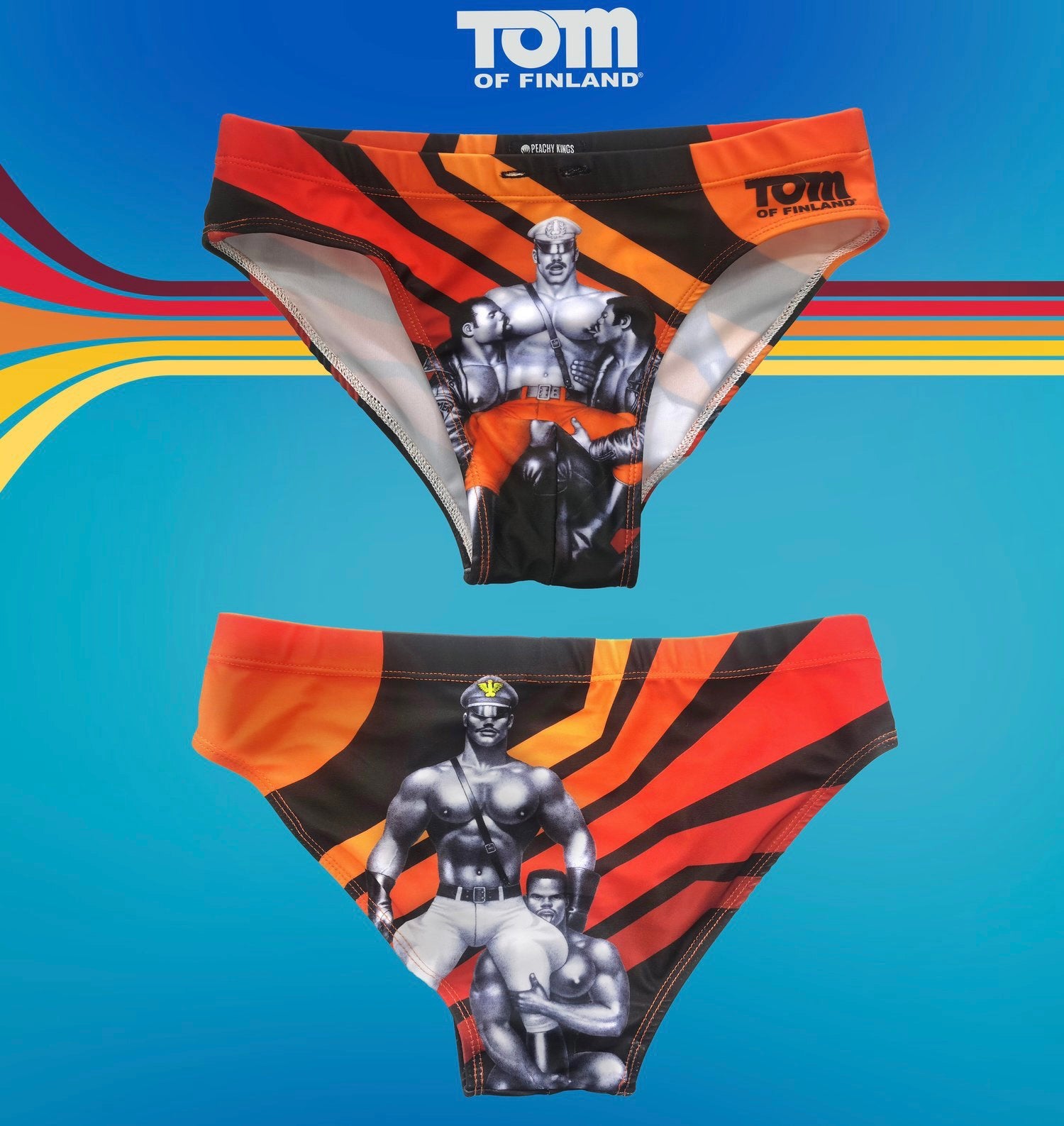 Tom of Finland "RETRO" Swim Brief | MEN SWIMWEAR | TOM OF FINLAND | OUTFAIR | OUTFAIR