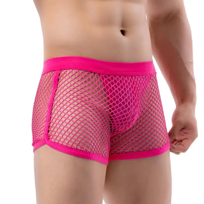 % See-through Mesh Trunks