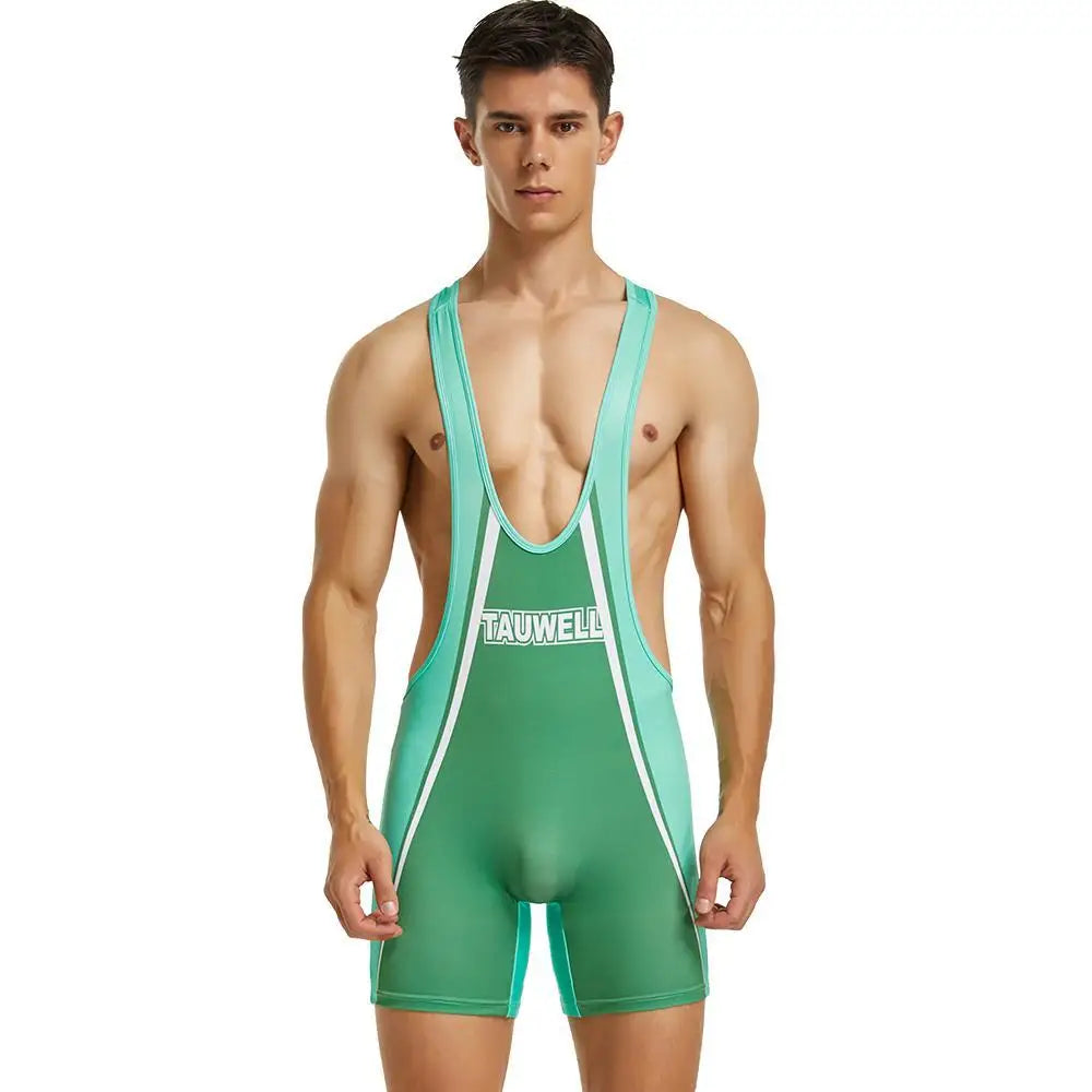 Tauwell Fitness Jock wrestling singlet