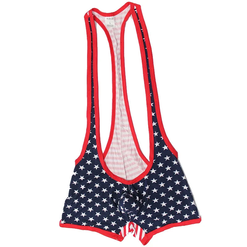 Wrestling Open Chest Singlet