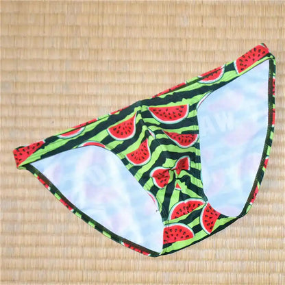 Rainbow Clouds Low Cut Swim Brief
