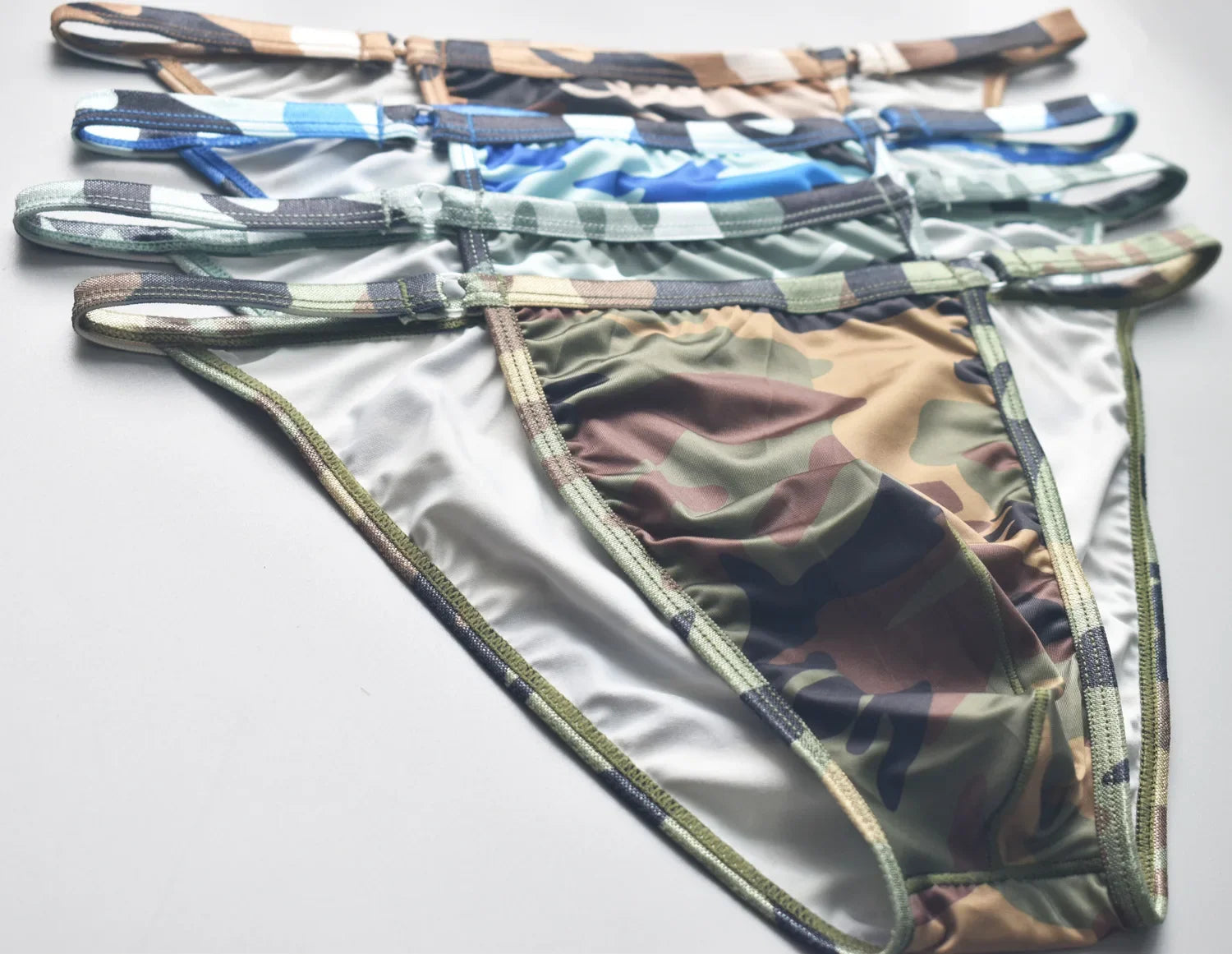 Military Camo Slim Briefs