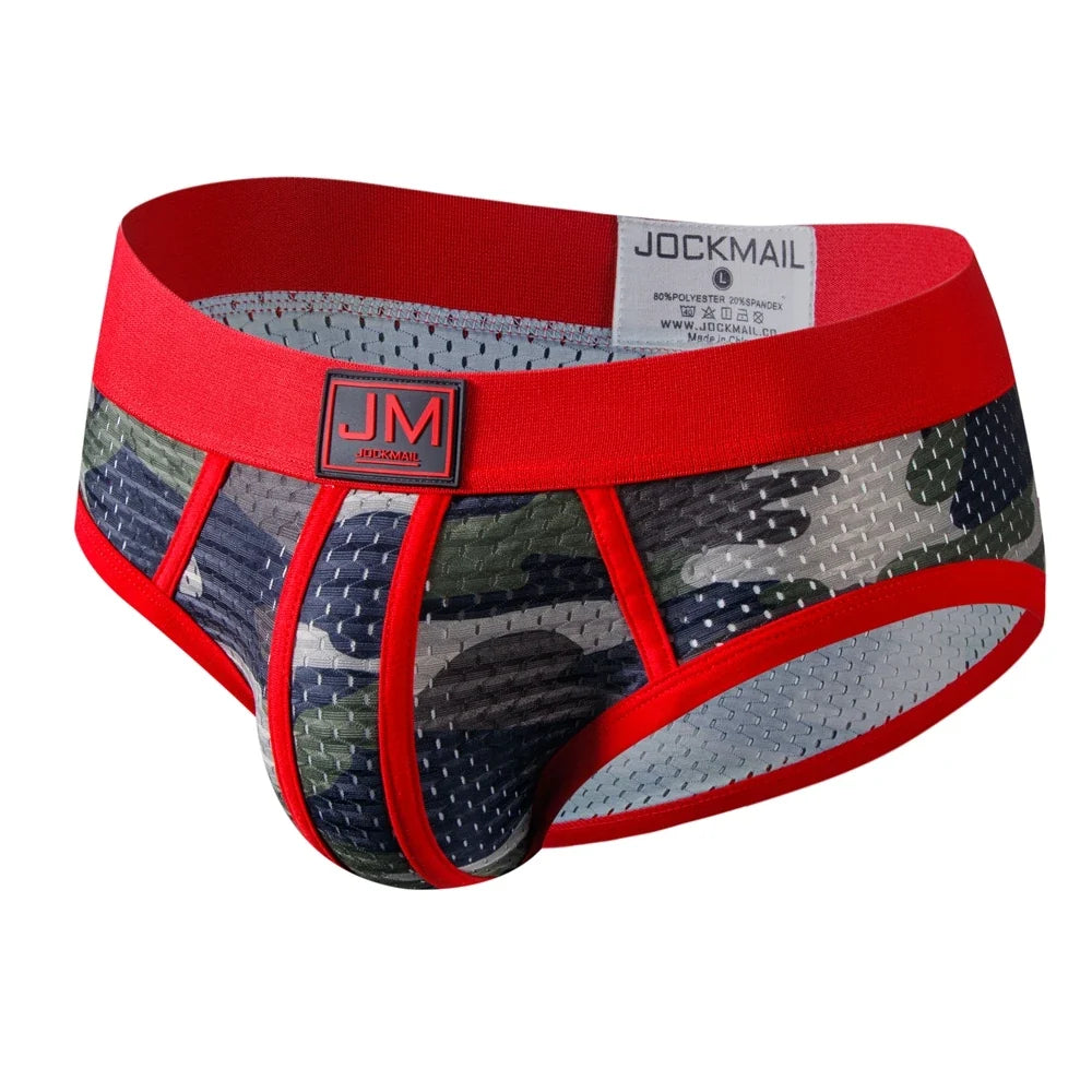 Jockmail Camo Mesh Brief