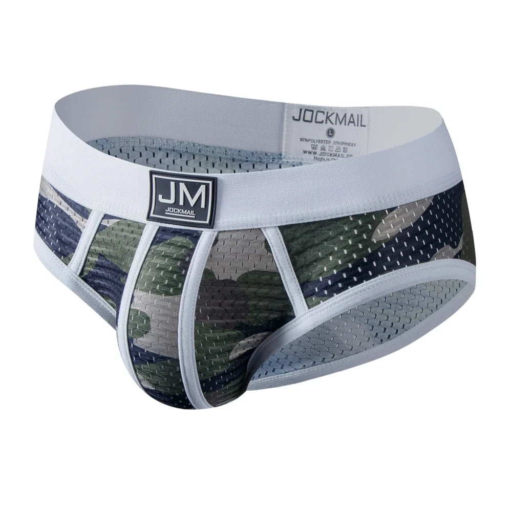 Jockmail Camo Mesh Brief