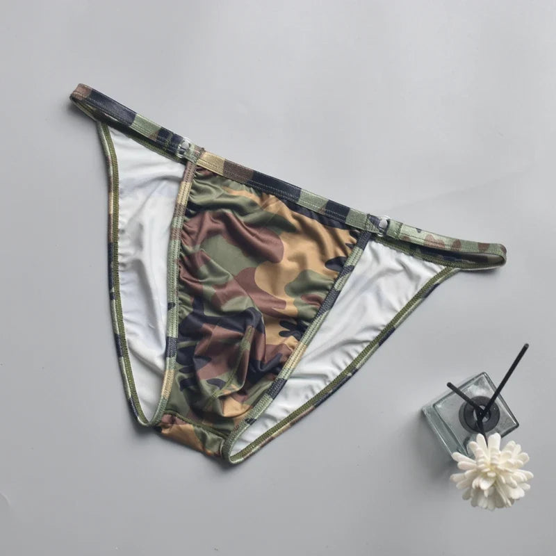 Military Camo Slim Briefs