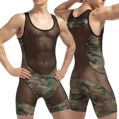 Military Wrestling Singlet