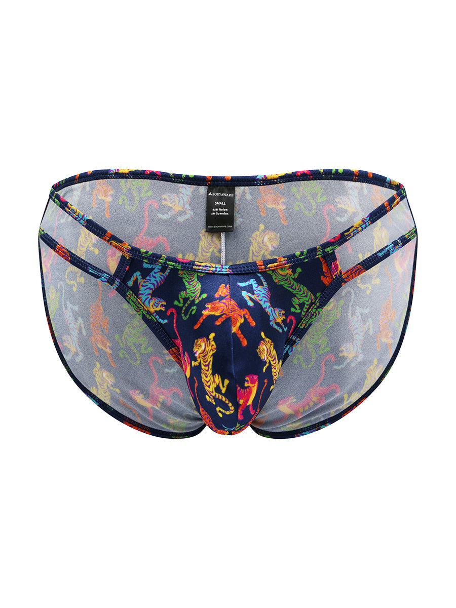 Luxe Satin Double Strap Tanga