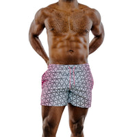 Kaleidoscope Swim Gym Short - view 1
