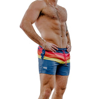 70's Swim Gym Short - view 1