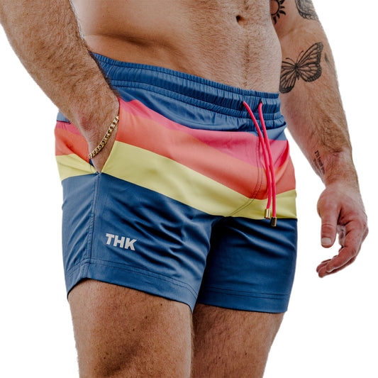 70's Swim Gym Short