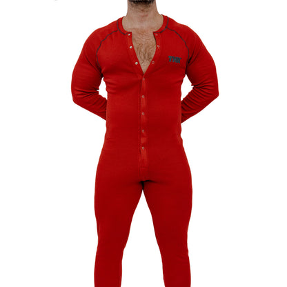 Union Suit - Red