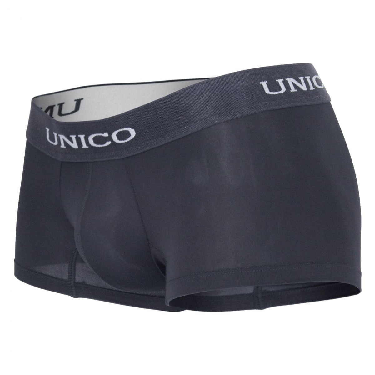 Unico ( ) Boxer Briefs Asfalto Microfiber - Gray