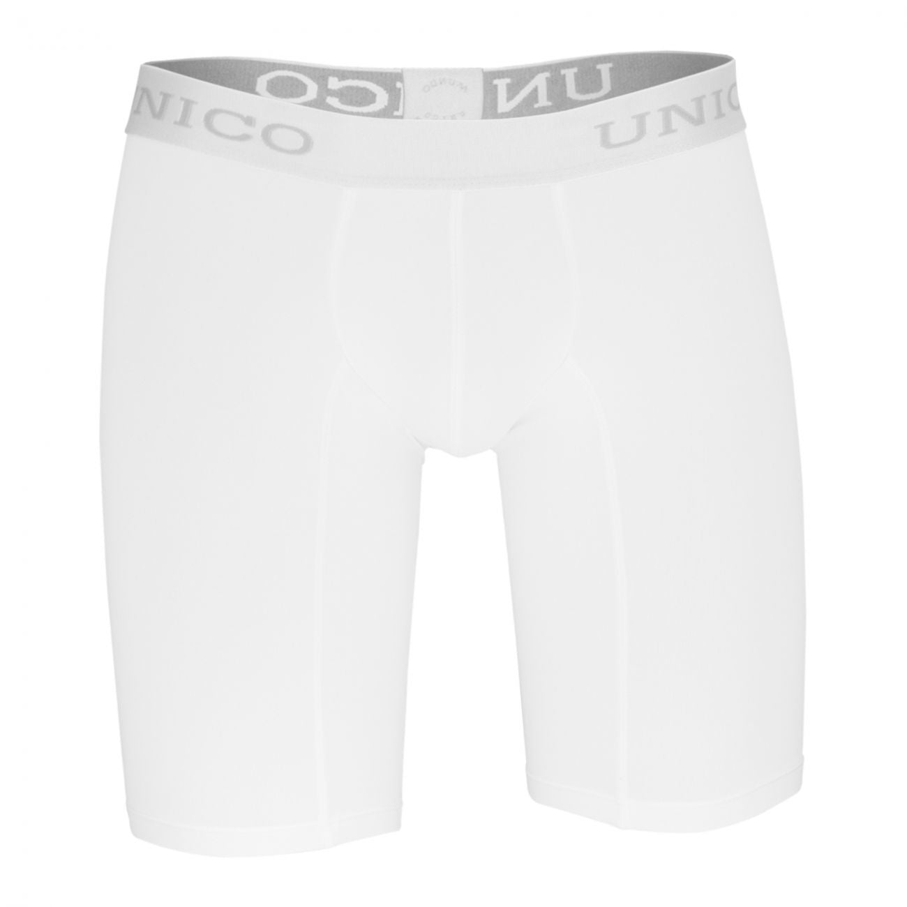 Mundo Unico Men's Underwear 1200100300 (1212010030300) Boxer Briefs Cristalino Microfiber Color White