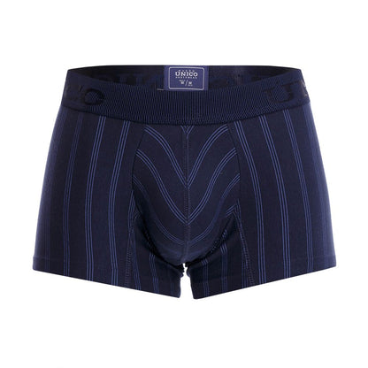 Mundo Unico Men's Underwear 22100100103 Senda Trunks Color 82-Dark Blue