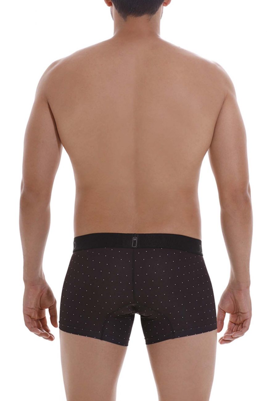 Mundo Unico Men's Underwear 22110100103 Astros Trunks Color 90-Black