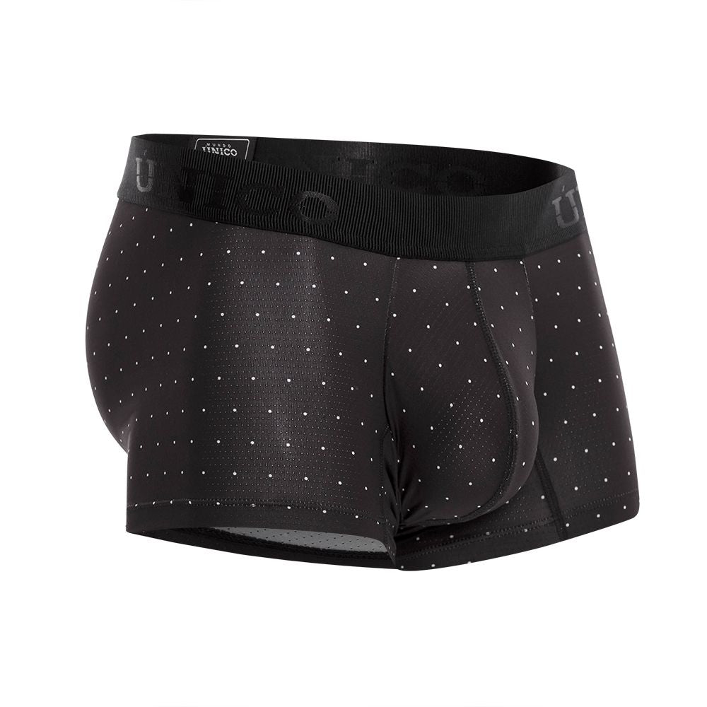Mundo Unico Men's Underwear 22110100103 Astros Trunks Color 90-Black
