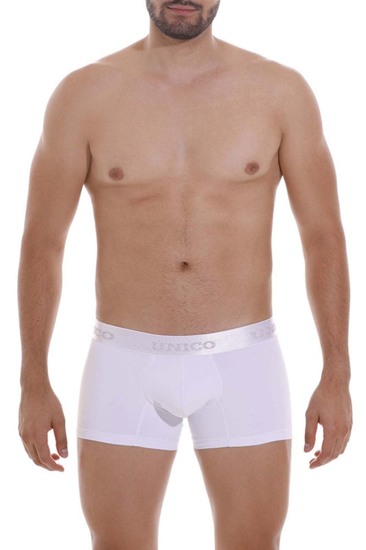 Mundo Unico Men's Underwear 22120100101 Cristalino A22 Trunks Color 00-White