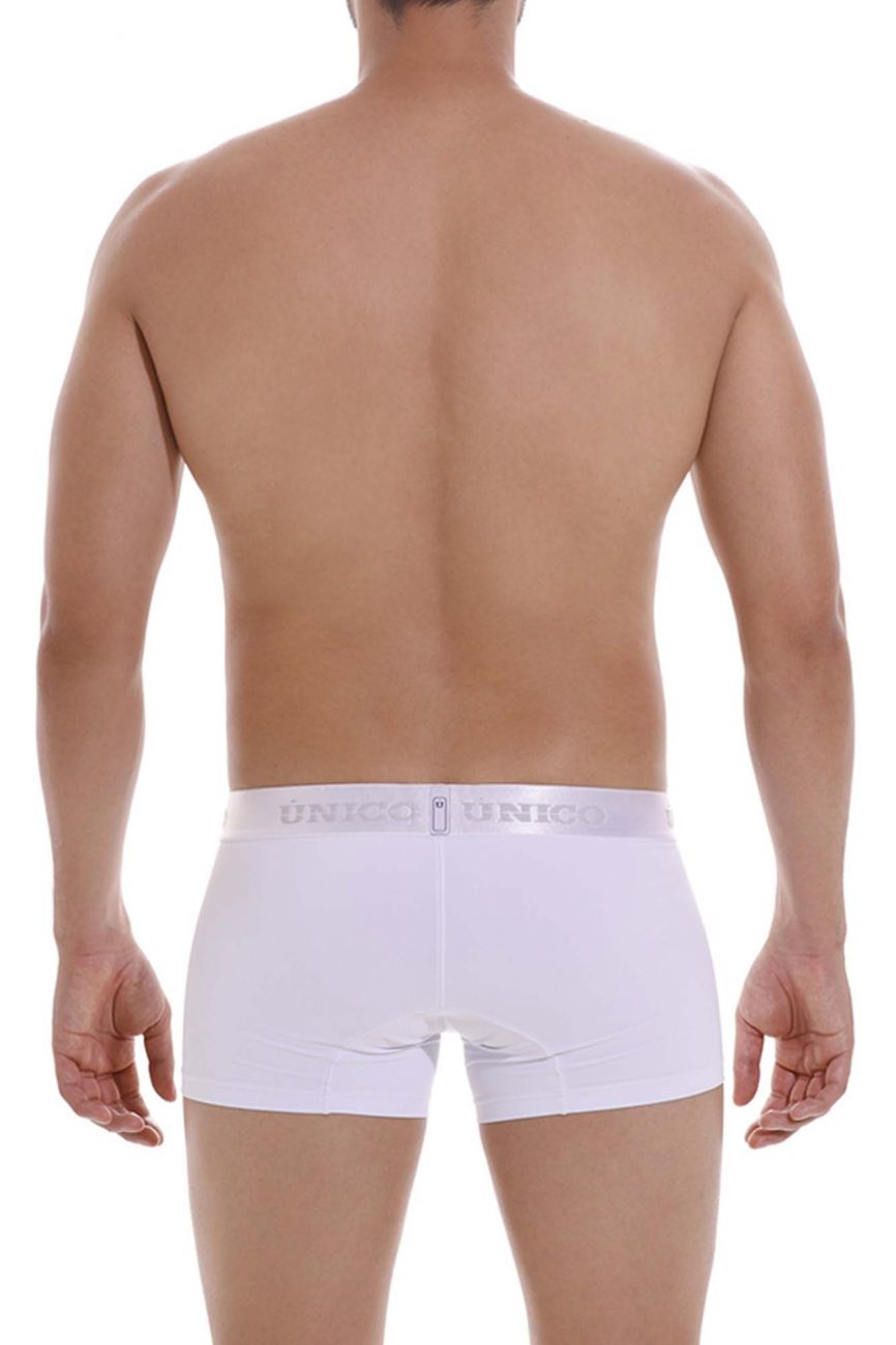 Mundo Unico Men's Underwear 22120100101 Cristalino A22 Trunks Color 00-White
