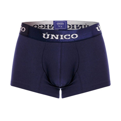 Mundo Unico Men's Underwear 22120100102 Profundo A22 Trunks Color 82-Dark Blue
