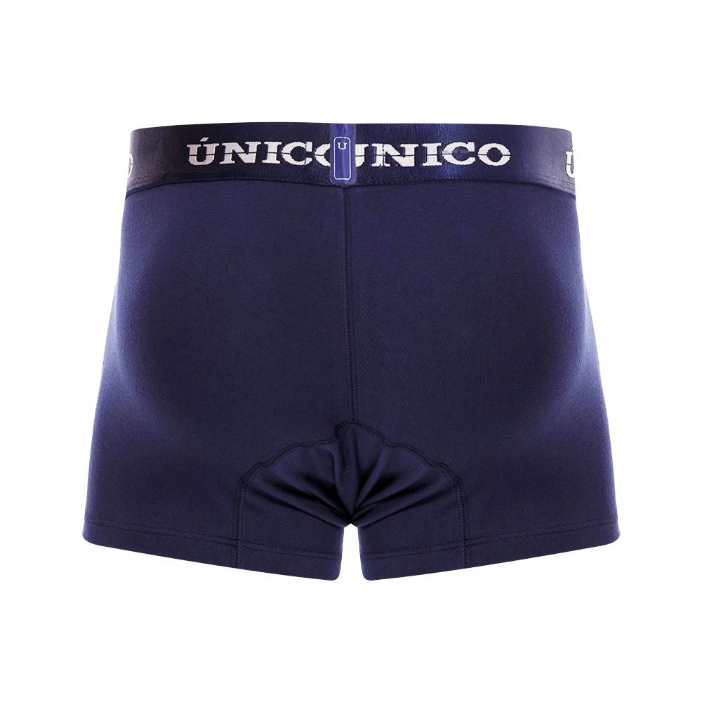 Mundo Unico Men's Underwear 22120100102 Profundo A22 Trunks Color 82-Dark Blue